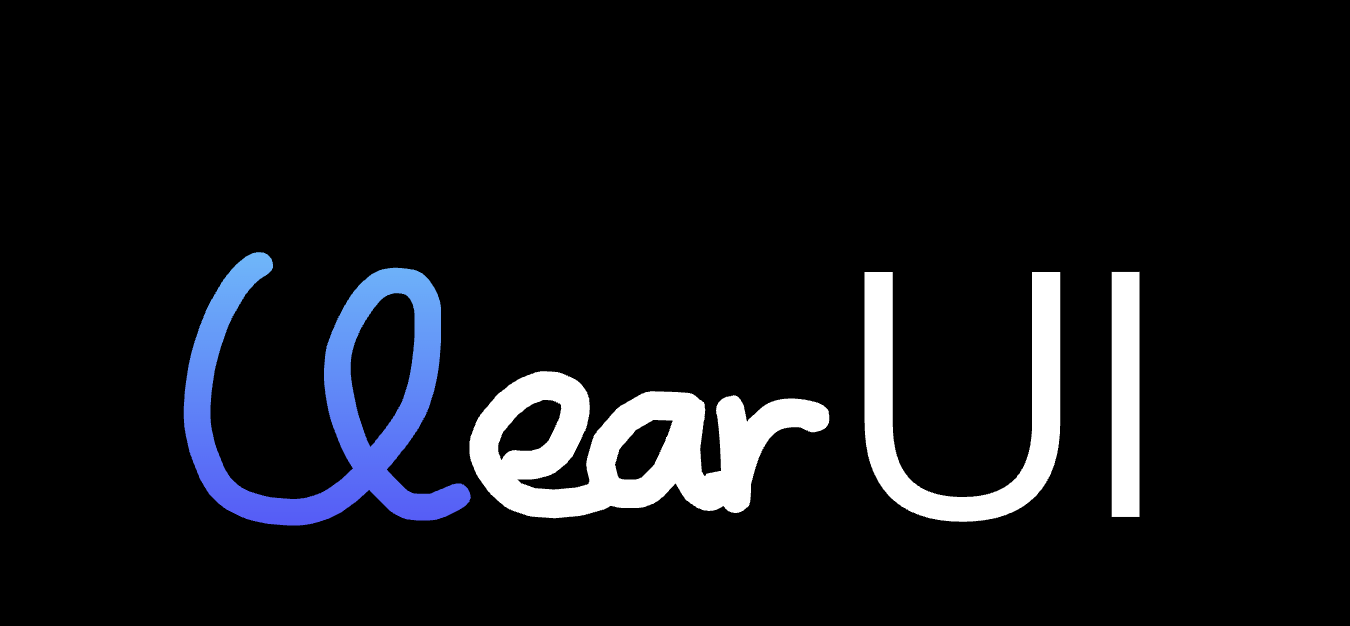 Clear UI Logo 展示